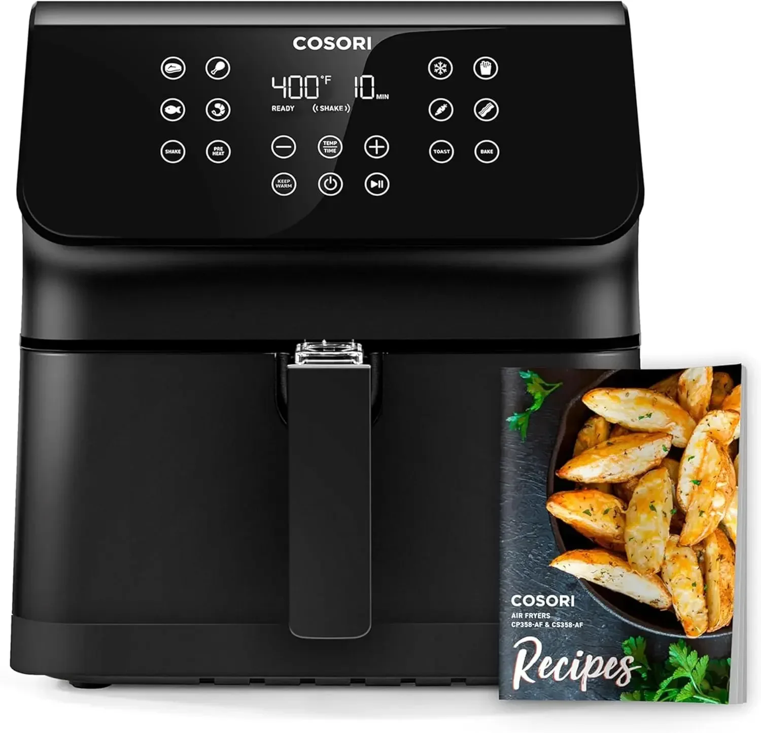 Nutrition & Fitness Class - 12-in-1 Air Fryer 5.8QT, Toast, Bake,