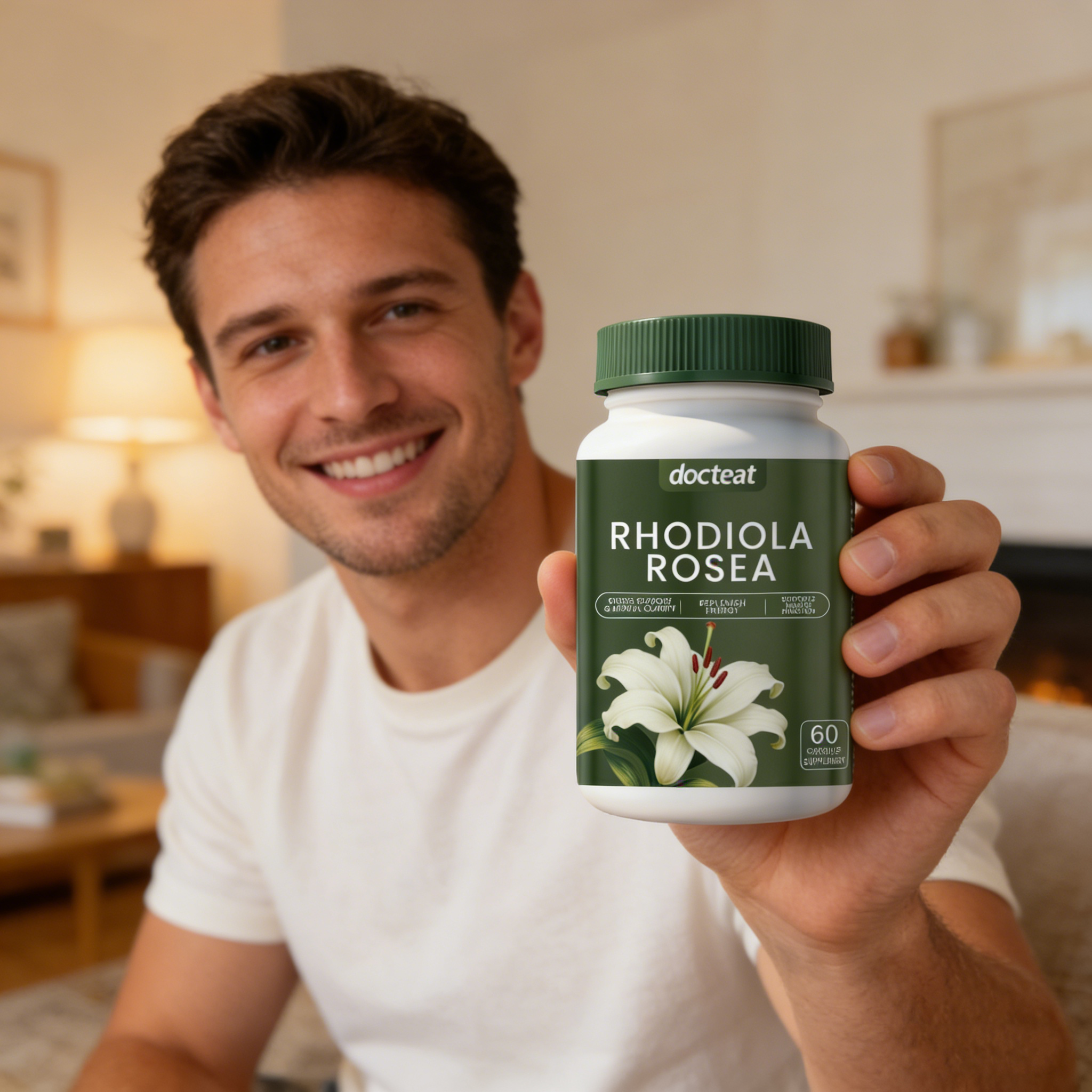 Nutrition Physical Fitness - DOCTEAT Men's Health Capsules Improve Emotions
