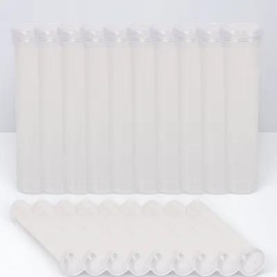 Nutrition & Fitness Class - 100Pcs Flower Tube Set Transparent Plastic