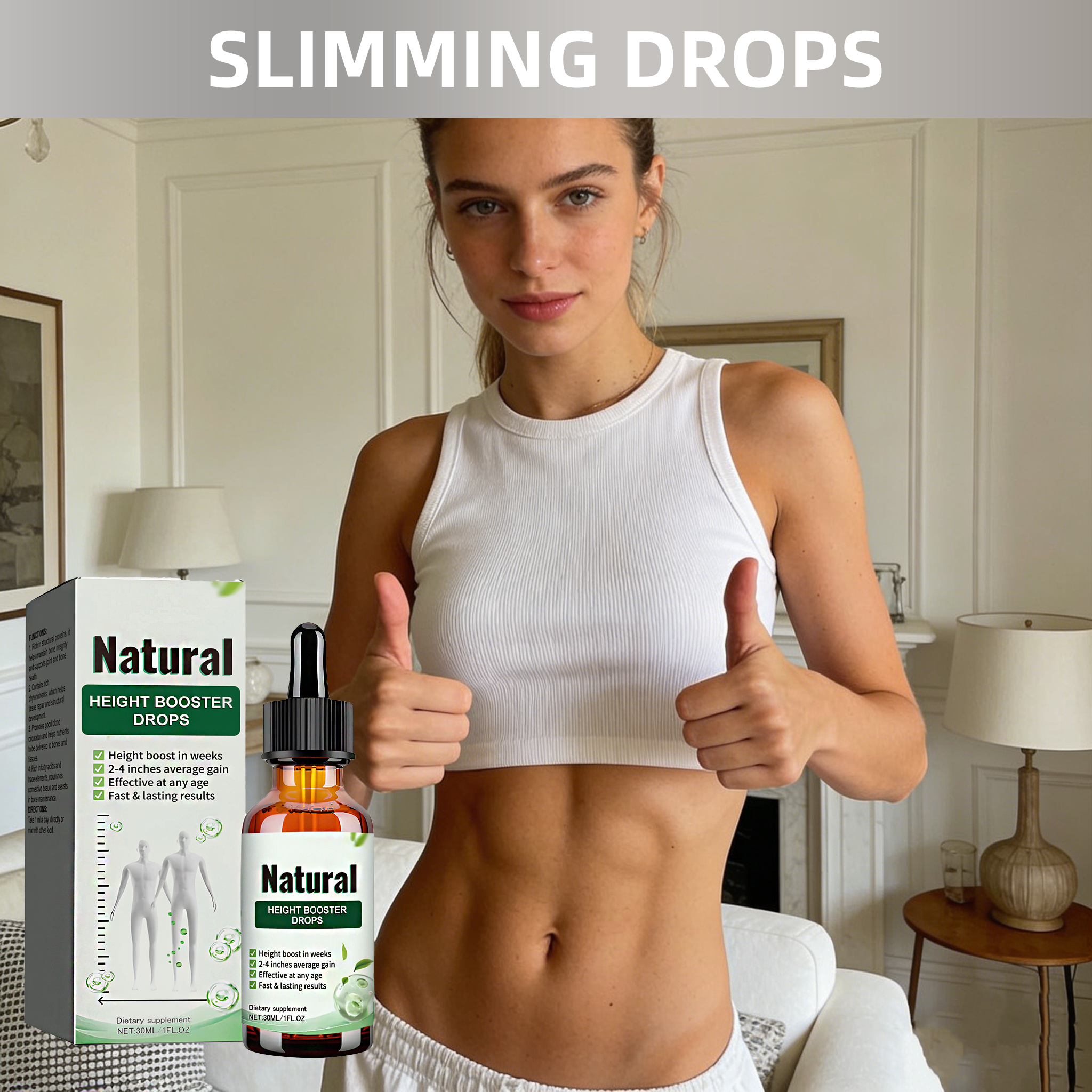Slimming Drops Improve Osteopo - Nutrition Physical Fitness ulasan dan harga