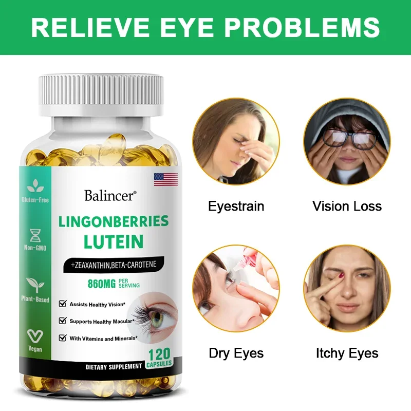 Eye Supplement with Lutein and - Nutrition Zinc ulasan dan harga