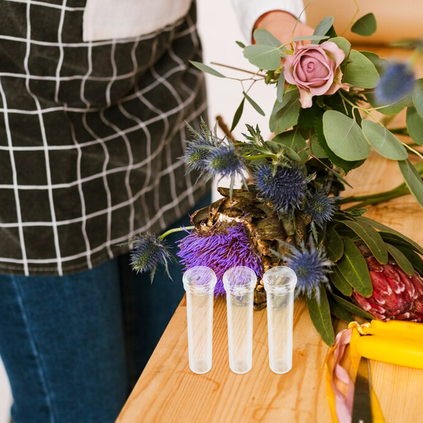 200Pcs Flower Water Tubes Tran - Nutrition & Fitness Class ulasan dan harga