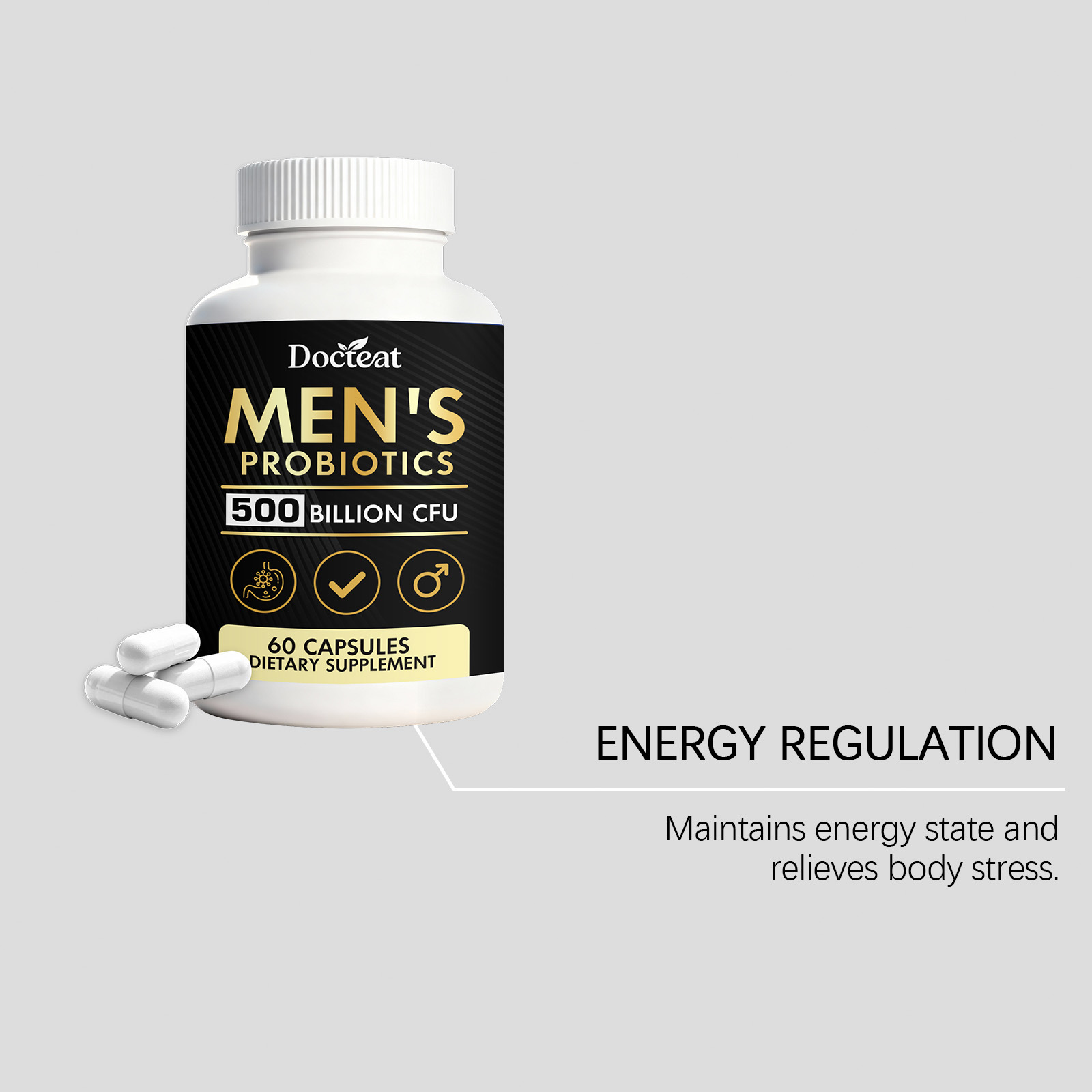 GOOGEER Men's Health Capsules  - Nutrition Physical Fitness ulasan dan harga