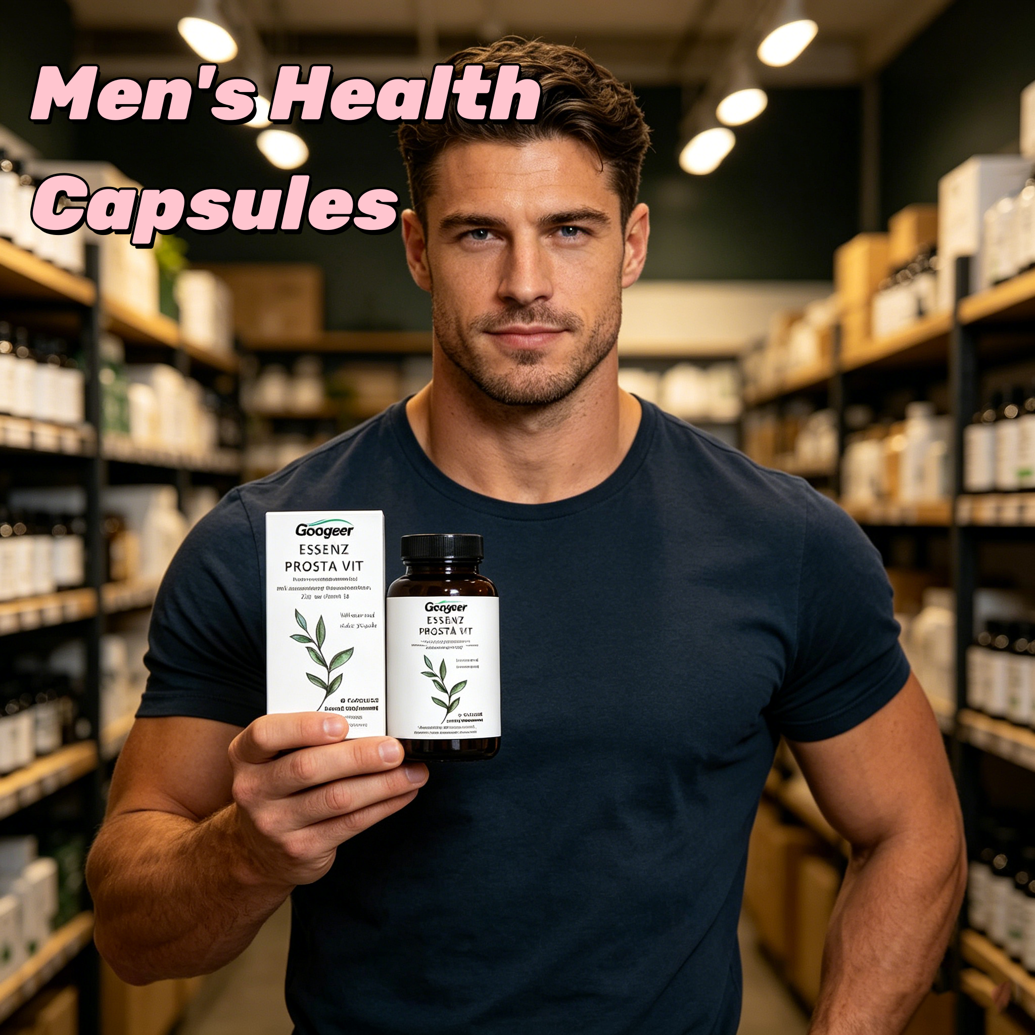 GOOGEER Men's Health Capsules  - Nutrition Physical Fitness ulasan dan harga