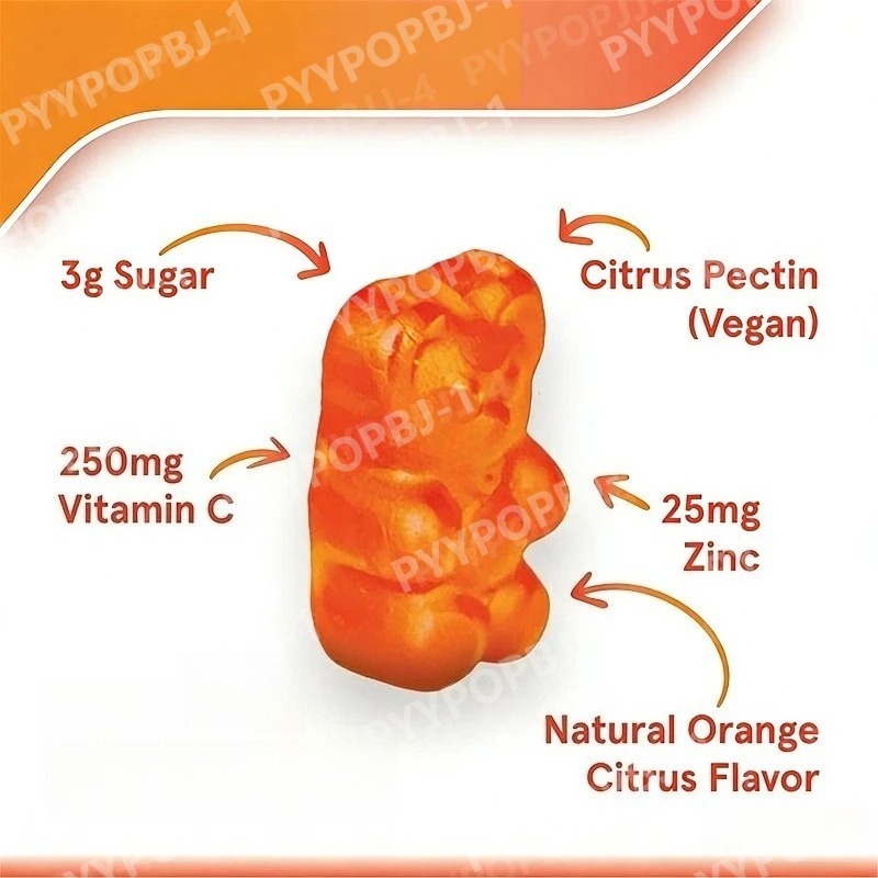 Vitamin C Gummies with Zinc fo - Nutrition Zinc ulasan dan harga