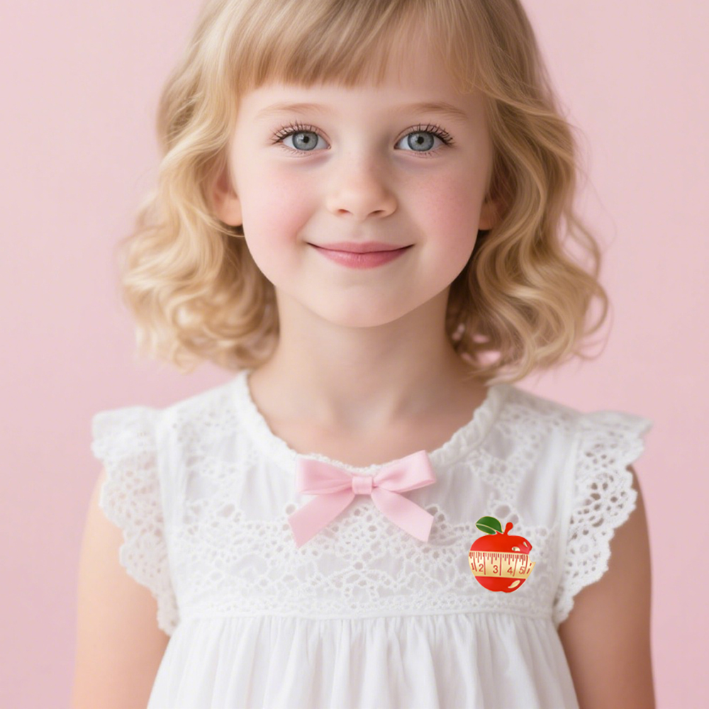 Nutrition Apple Enamel Brooch  - Nutrition Zinc ulasan dan harga