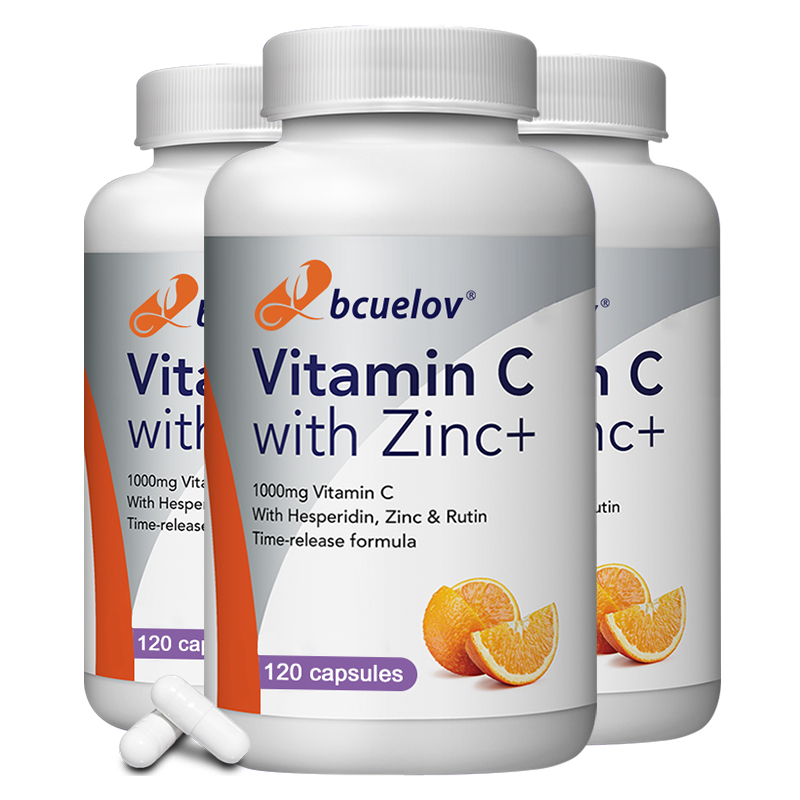 Organic Vitamin C + Zinc Capsu - Nutrition Zinc ulasan dan harga