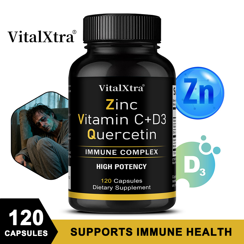 Zinc Quercetin 500mg with Vita - Nutrition Zinc ulasan dan harga