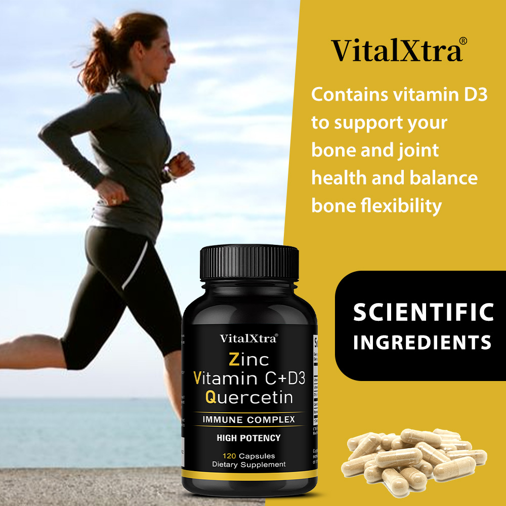 Zinc Quercetin 500mg with Vita - Nutrition Zinc ulasan dan harga