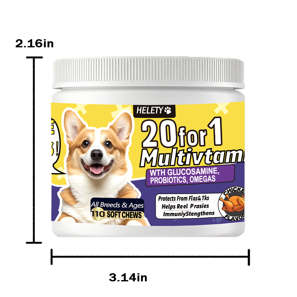 20-in-1 Dog Multivitamin Soft  - Nutrition Zinc ulasan dan harga