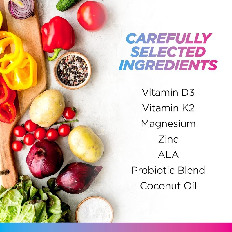Vitamin D3 K2 4000 Iu Suppleme - Nutrition Zinc ulasan dan harga