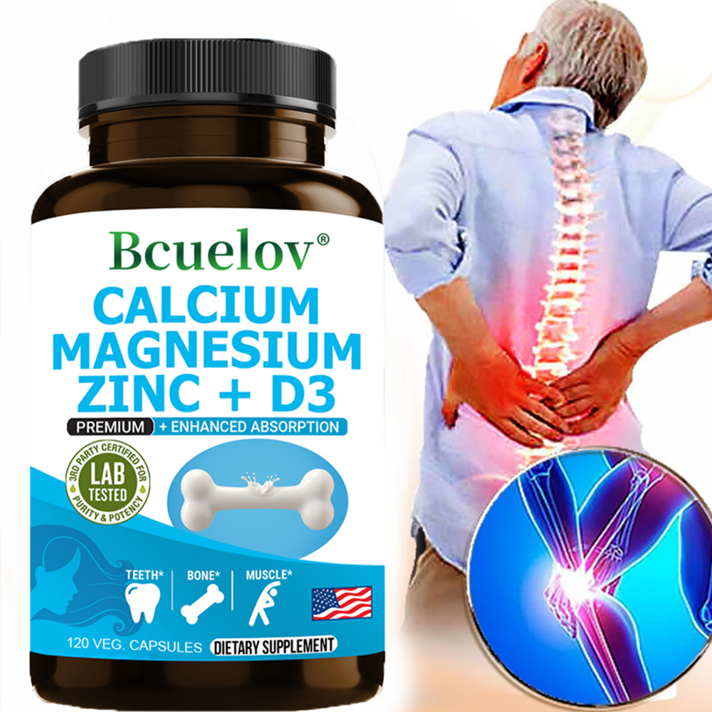 Bcuelov Calcium Magnesium Zinc - Nutrition Zinc ulasan dan harga