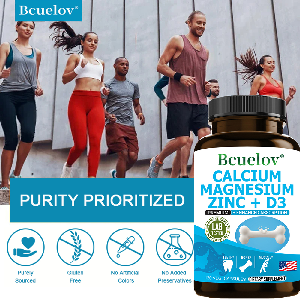 Bcuelov Calcium Magnesium Zinc - Nutrition Zinc ulasan dan harga