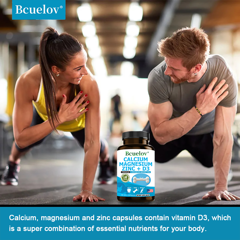 Bcuelov Calcium Magnesium Zinc - Nutrition Zinc ulasan dan harga