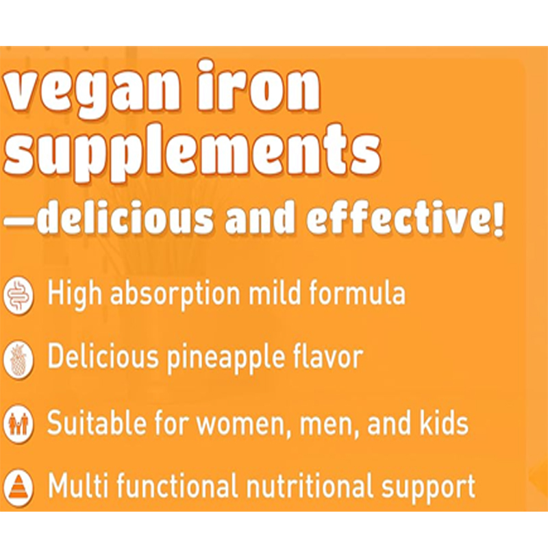 Pure Vegetarian Iron Supplemen - Nutrition Zinc ulasan dan harga