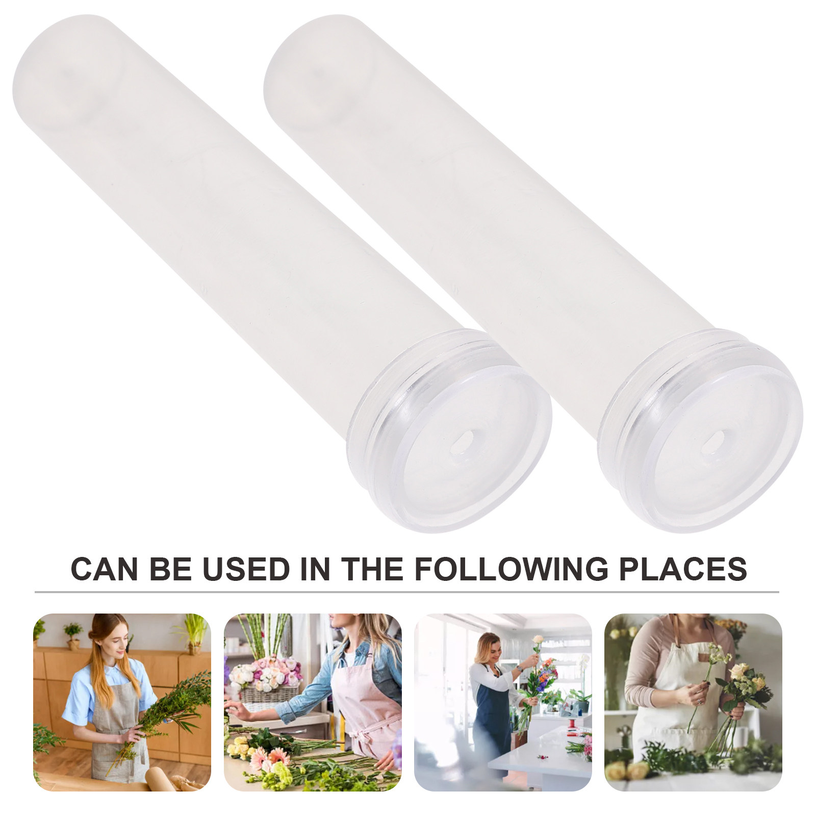 100Pcs Flower Tube Set Transpa - Nutrition & Fitness Class ulasan dan harga