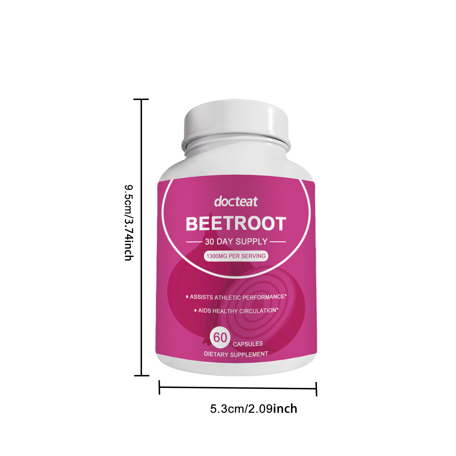 DOCTEAT Beetroot Women's Healt - Nutrition Physical Fitness ulasan dan harga